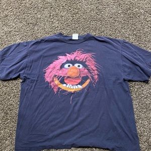 VTG Animal Muppets Graphic T-Shirt Men’s Size 3X